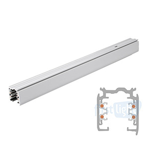 Nordic Global Pro rail triphasé apparent gris